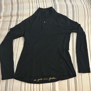 Under Armour semi fitted quarter zip